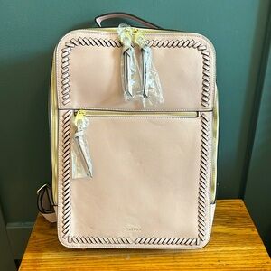 Calpak - Kaya 15 inch Laptop Backpack in Blush